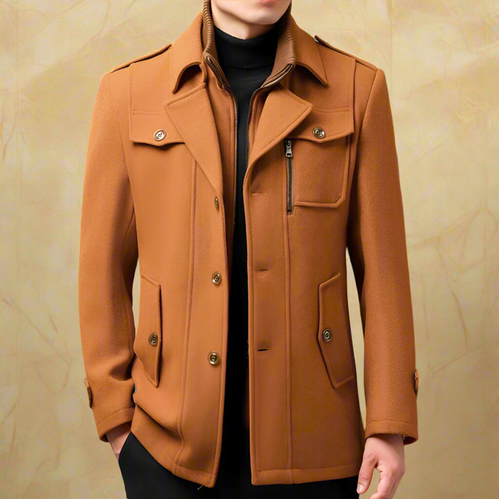 Military-Style Coat