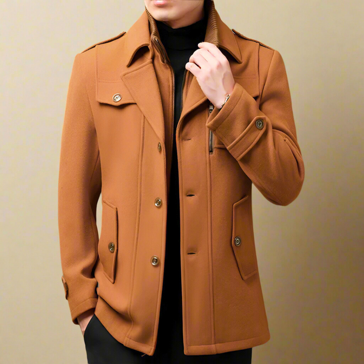 Military-Style Coat