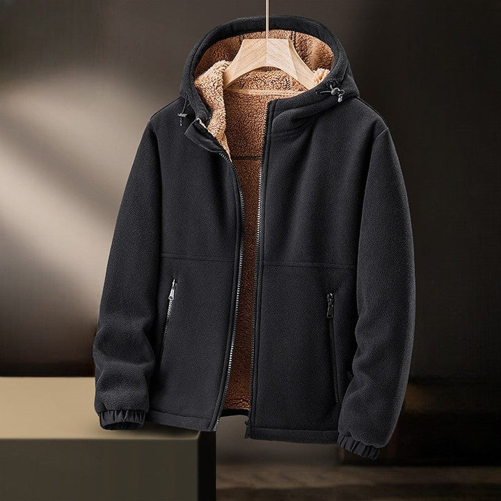 Comfy Velvet Lambswool Jacket