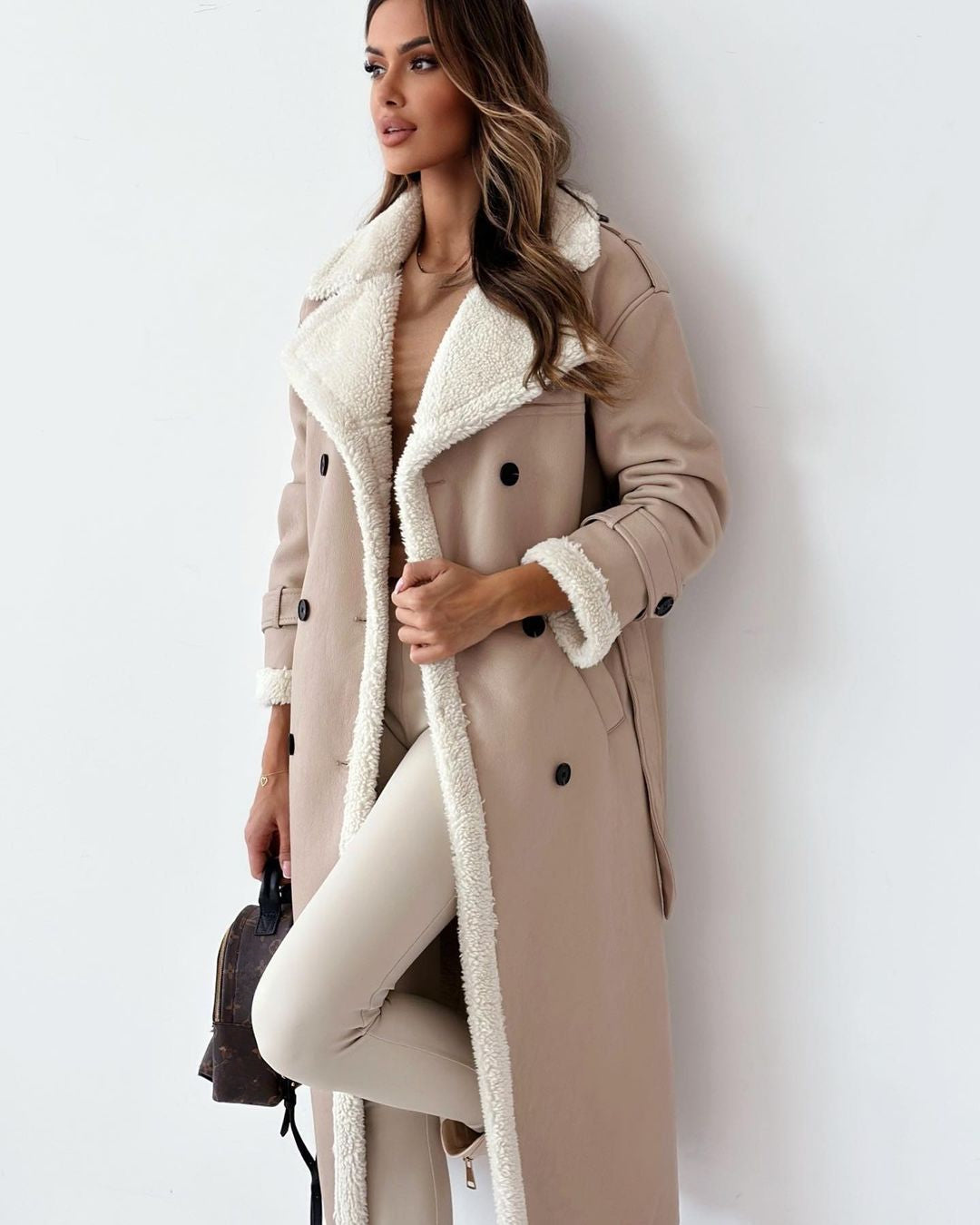 Teddy Shearling Coat