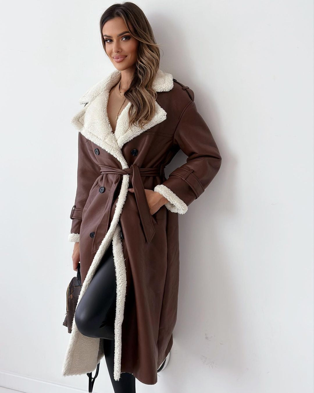 Teddy Shearling Coat