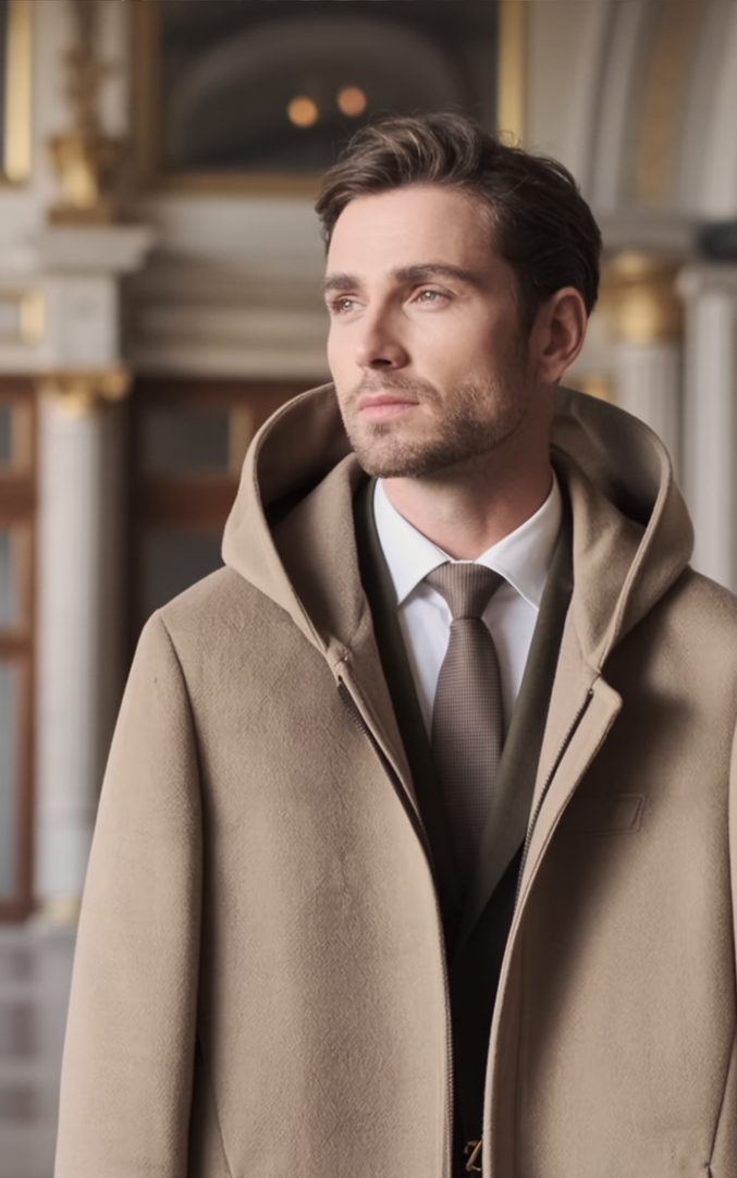 Classic Luxury Woolen Coat