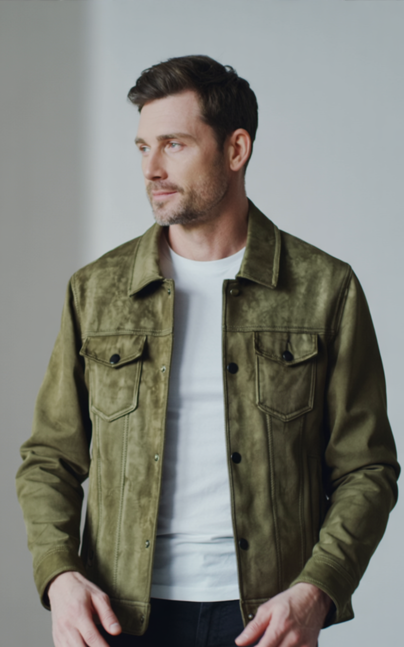 Suede Retro Jacket