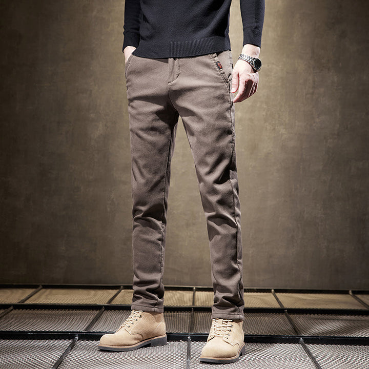 Slim Fit Cotton Pants