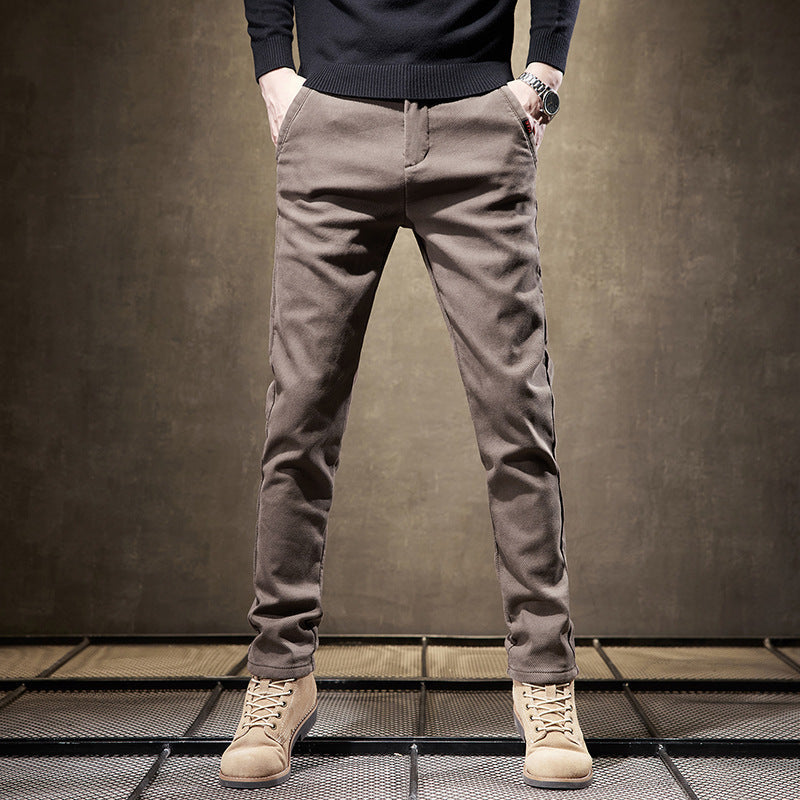 Slim Fit Cotton Pants