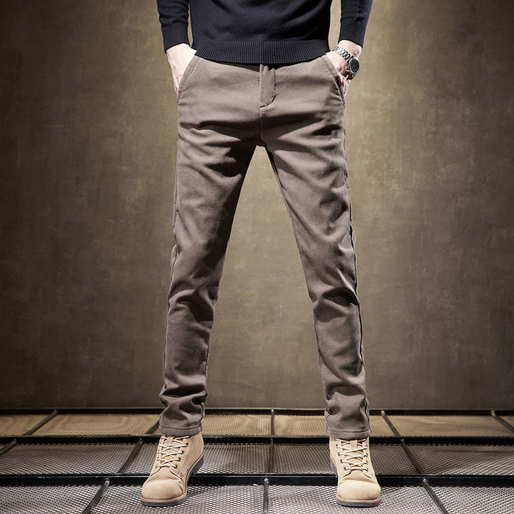 Slim Fit Cotton Pants