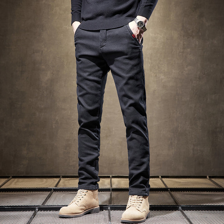 Slim Fit Cotton Pants