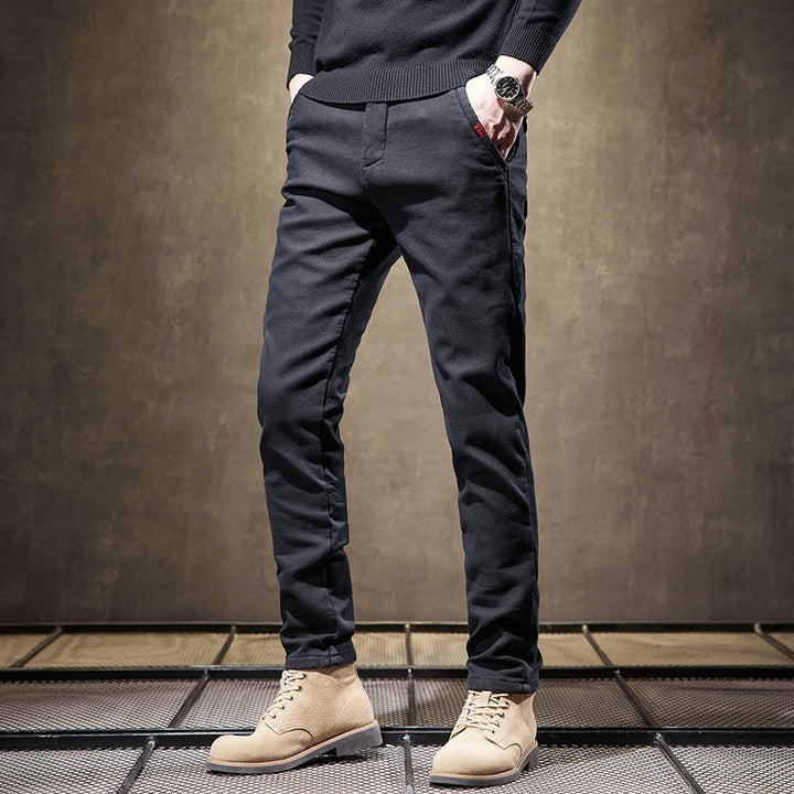 Slim Fit Cotton Pants