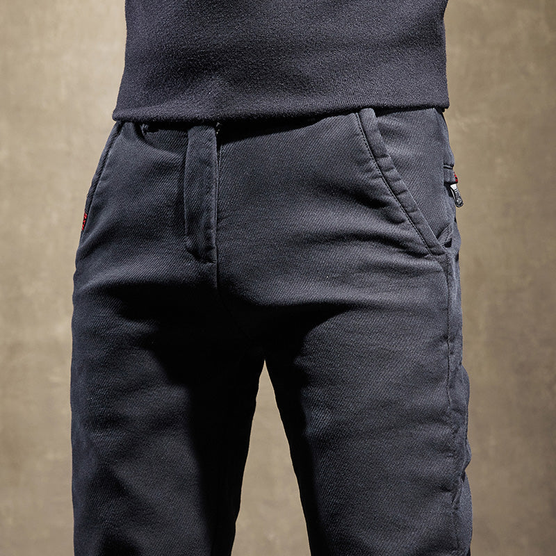 Slim Fit Cotton Pants