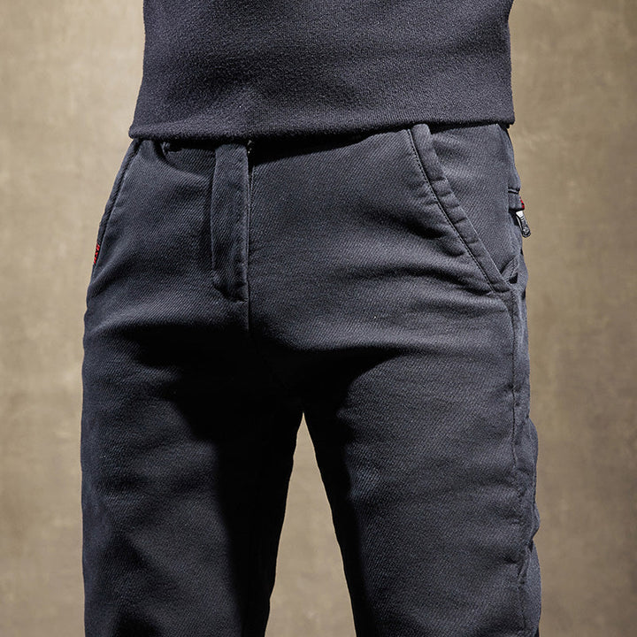 Slim Fit Cotton Pants