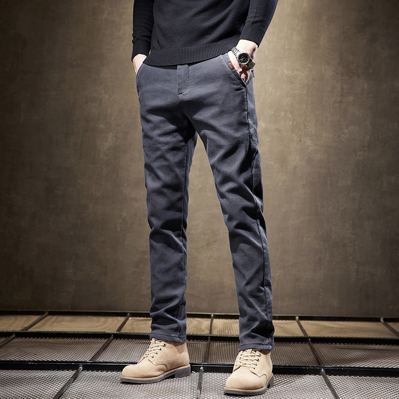 Slim Fit Cotton Pants