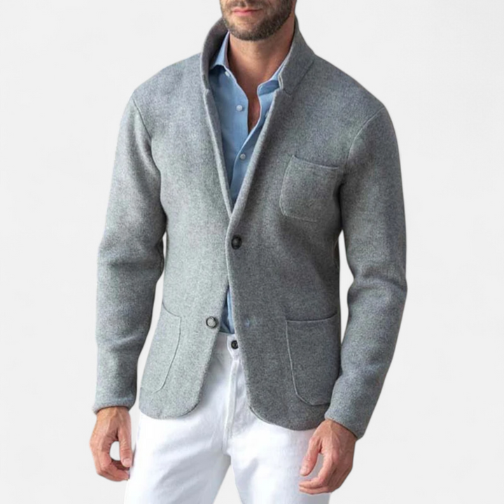 Charles Maison | Men’s Vintage Wool Stand-Collar Jacket