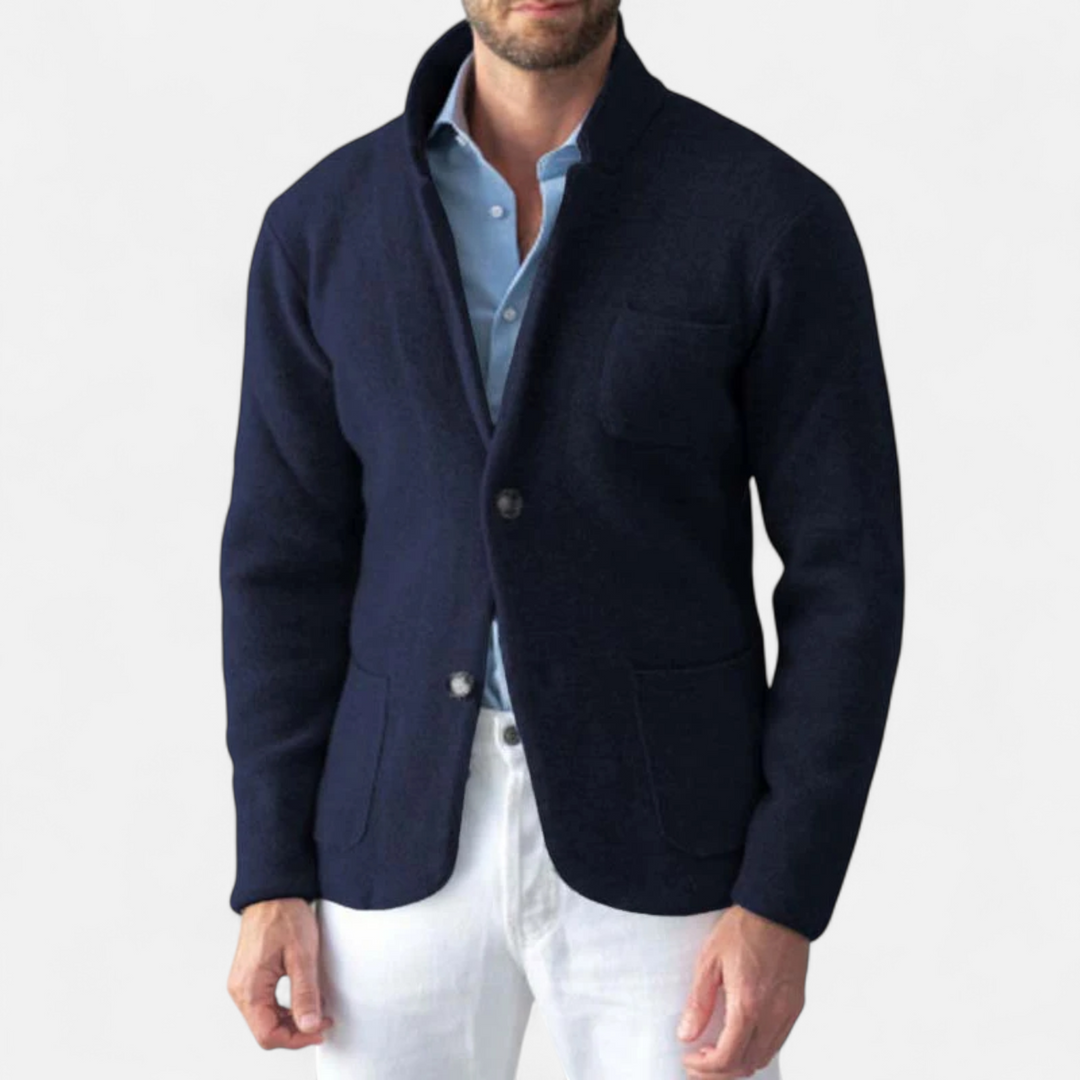 Charles Maison | Men’s Vintage Wool Stand-Collar Jacket