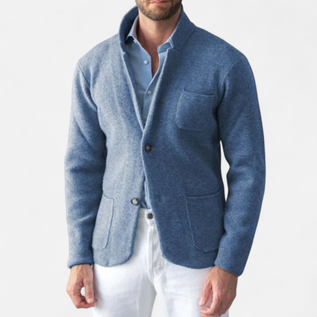 Charles Maison | Men’s Vintage Wool Stand-Collar Jacket