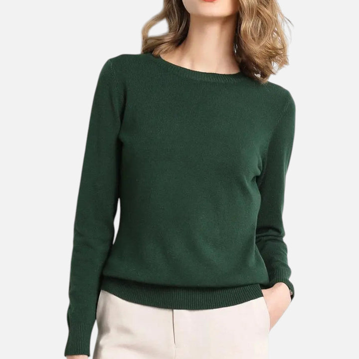 Women’s Merino Wool Crewneck Sweater