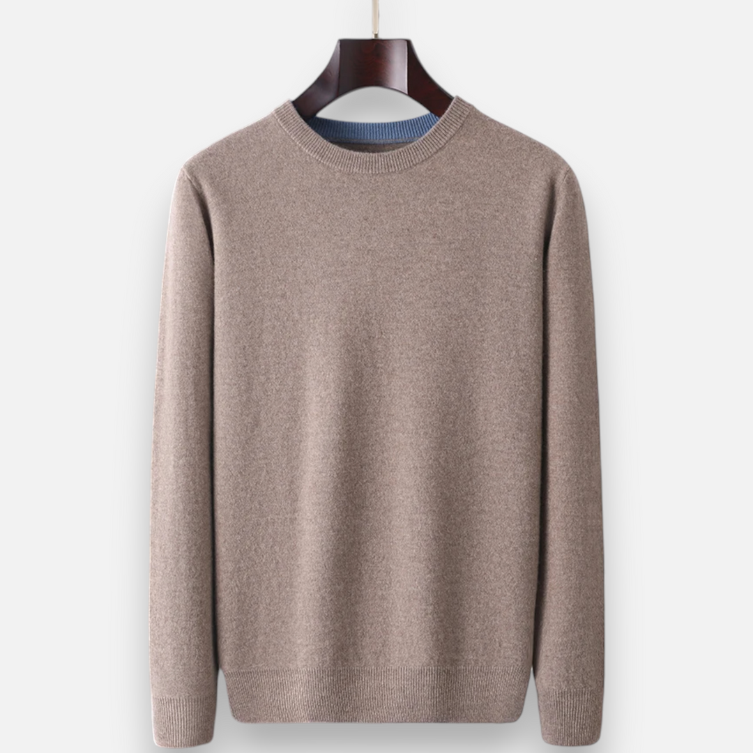 Charles Maison | Men’s Loose-Fit Cashmere Wool Jumper
