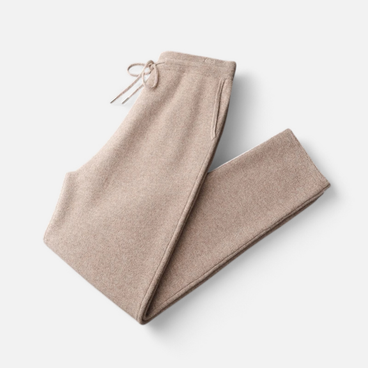 Charles Maison | Men’s Merino Wool Knitted Trousers