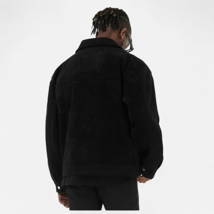 Charles Maison | Men’s Loose-Fit Suede Jacket