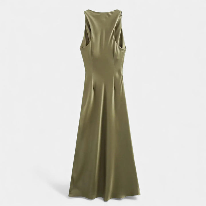 Charles Maison | Women’s Satin Slip Midi Dress