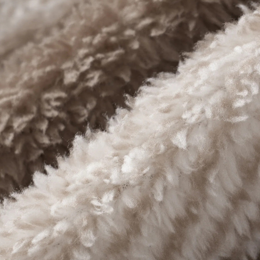 Charles Maison | Men’s Velvet Plush Rabbit Fur Jacket