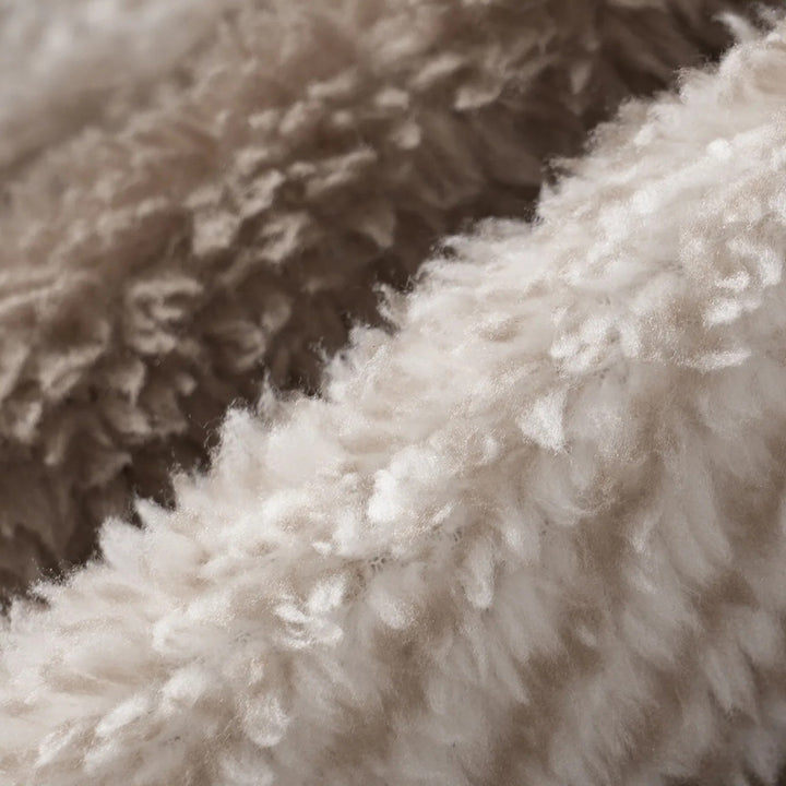 Charles Maison | Men’s Velvet Plush Rabbit Fur Jacket