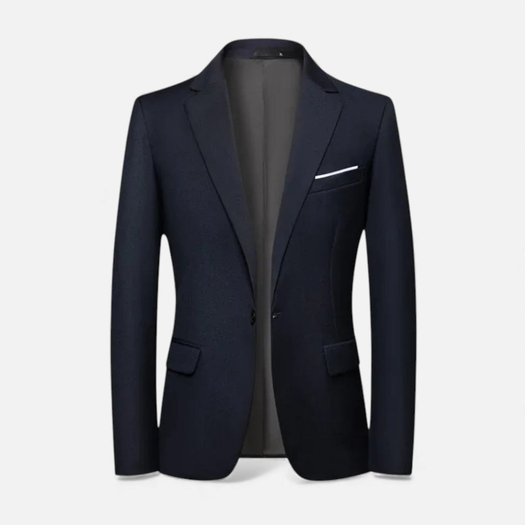 Charles Maison | Men’s Single-Breasted Formal Blazer