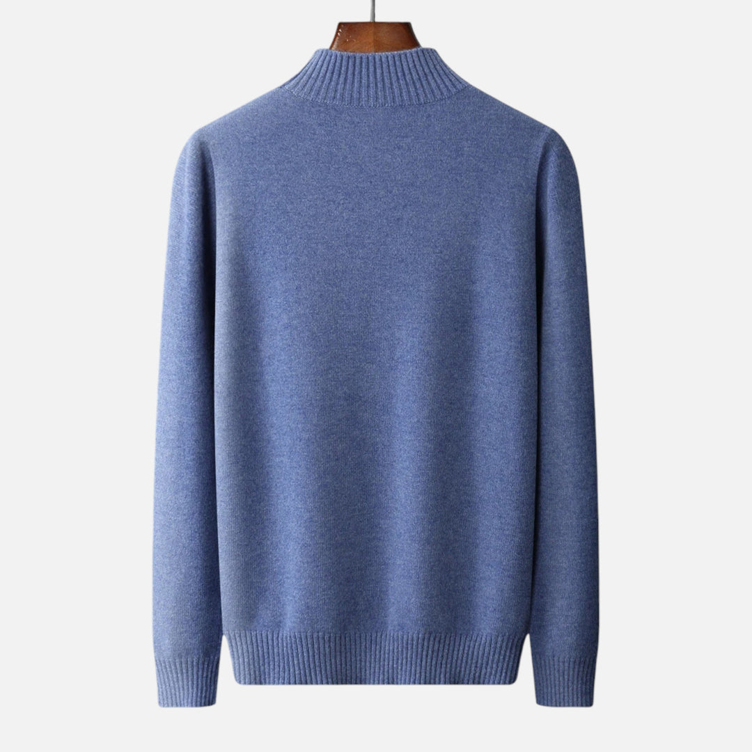 Charles Maison | Men’s Pure Wool Turtleneck Sweater