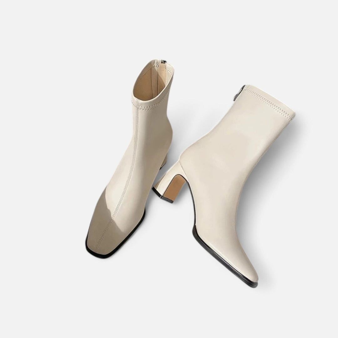Charles Maison | Women’s Vintage Square-Toe Ankle Boots