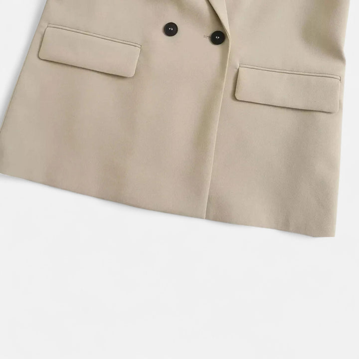 Charles Maison | Women’s Double-Breasted Vintage Blazer