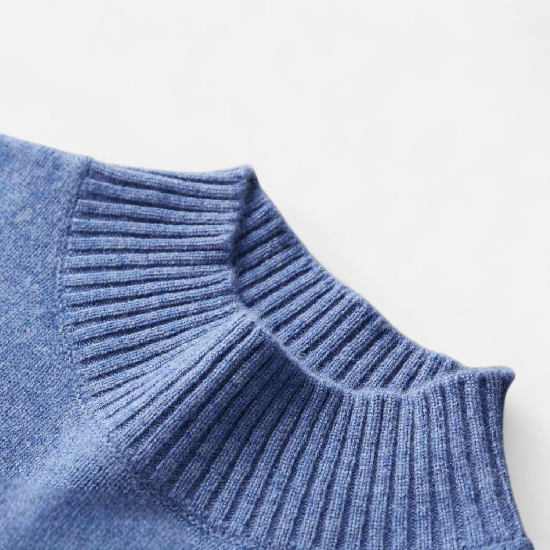 Charles Maison | Men’s Pure Wool Turtleneck Sweater