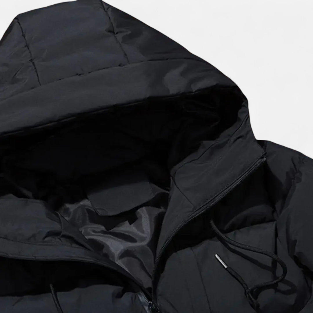 Charles Maison | Men’s Hooded Puffer Jacket – Timeless Cold Weather Layer