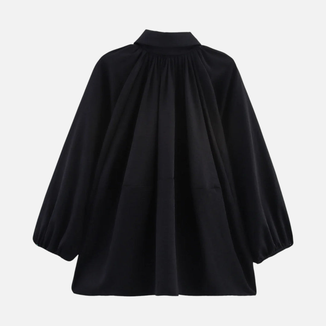 Charles Maison | Women’s Pleated Lapel Blouse