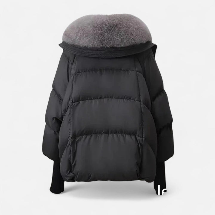 Charles Maison | Women’s Fur-Collar Down Cotton Jacket
