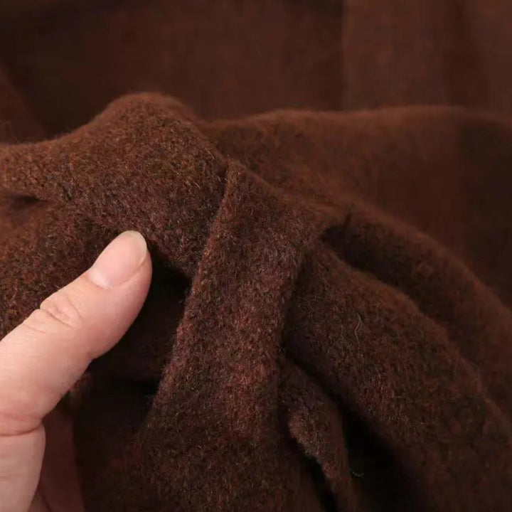 Charles Maison | Women’s Oversized Wool-Blend Triangle Shawl Scarf