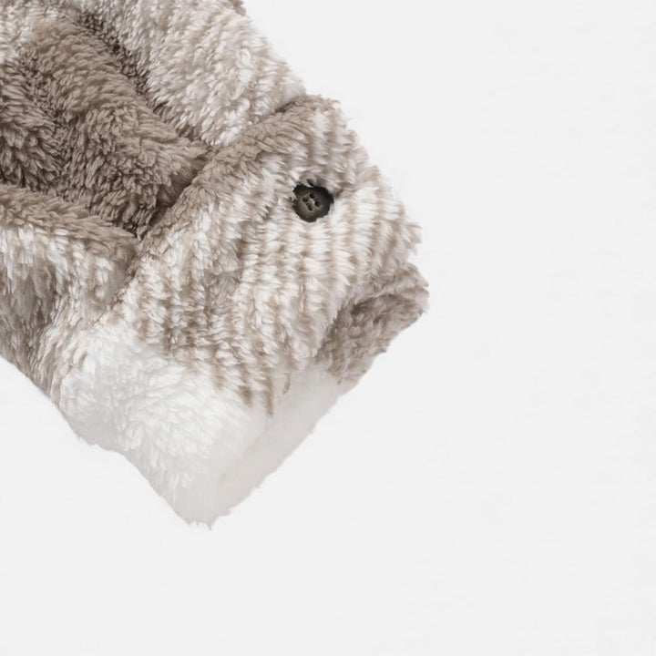 Charles Maison | Men’s Velvet Plush Rabbit Fur Jacket