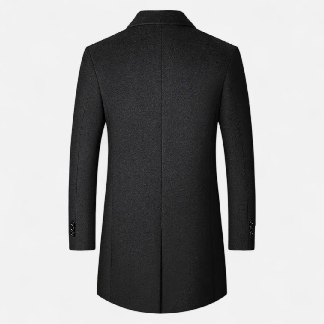 Charles Maison | Men’s Classic Wool Overcoat