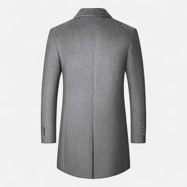 Charles Maison | Men’s Classic Wool Overcoat