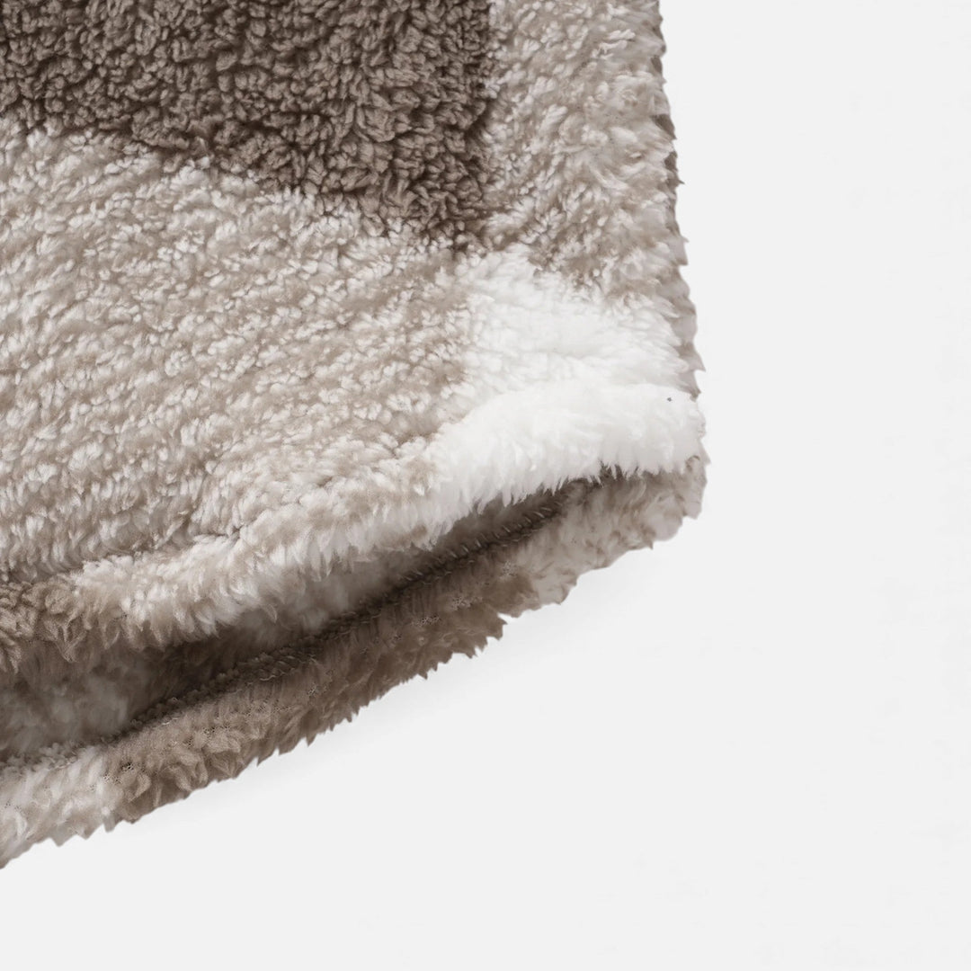 Charles Maison | Men’s Velvet Plush Rabbit Fur Jacket