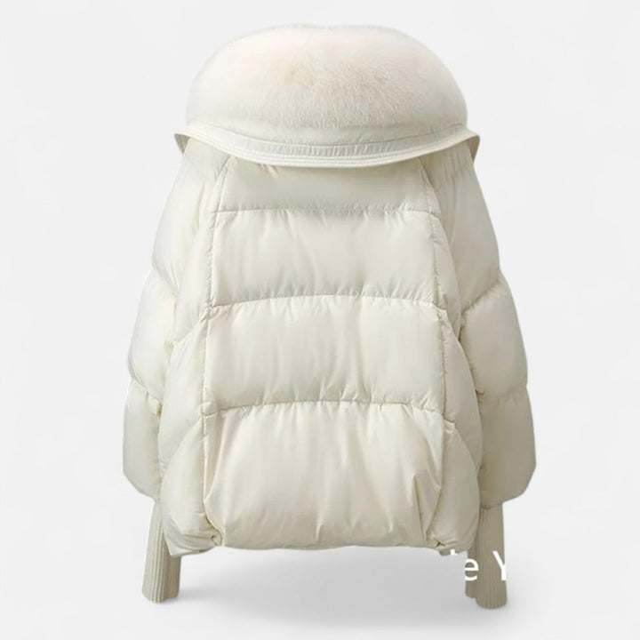 Charles Maison | Women’s Fur-Collar Down Cotton Jacket