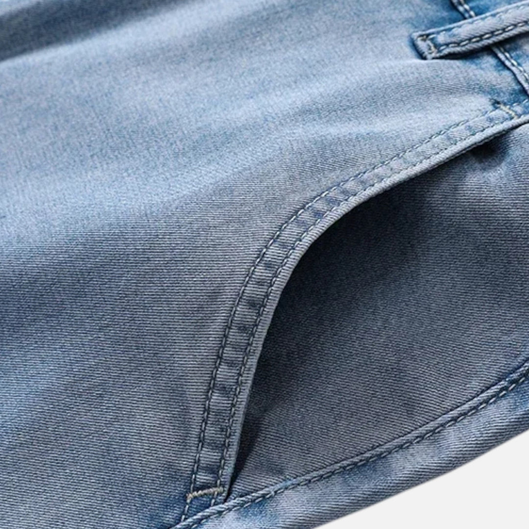 Charles Maison | Men’s Straight-Leg Lyocell Denim Jeans
