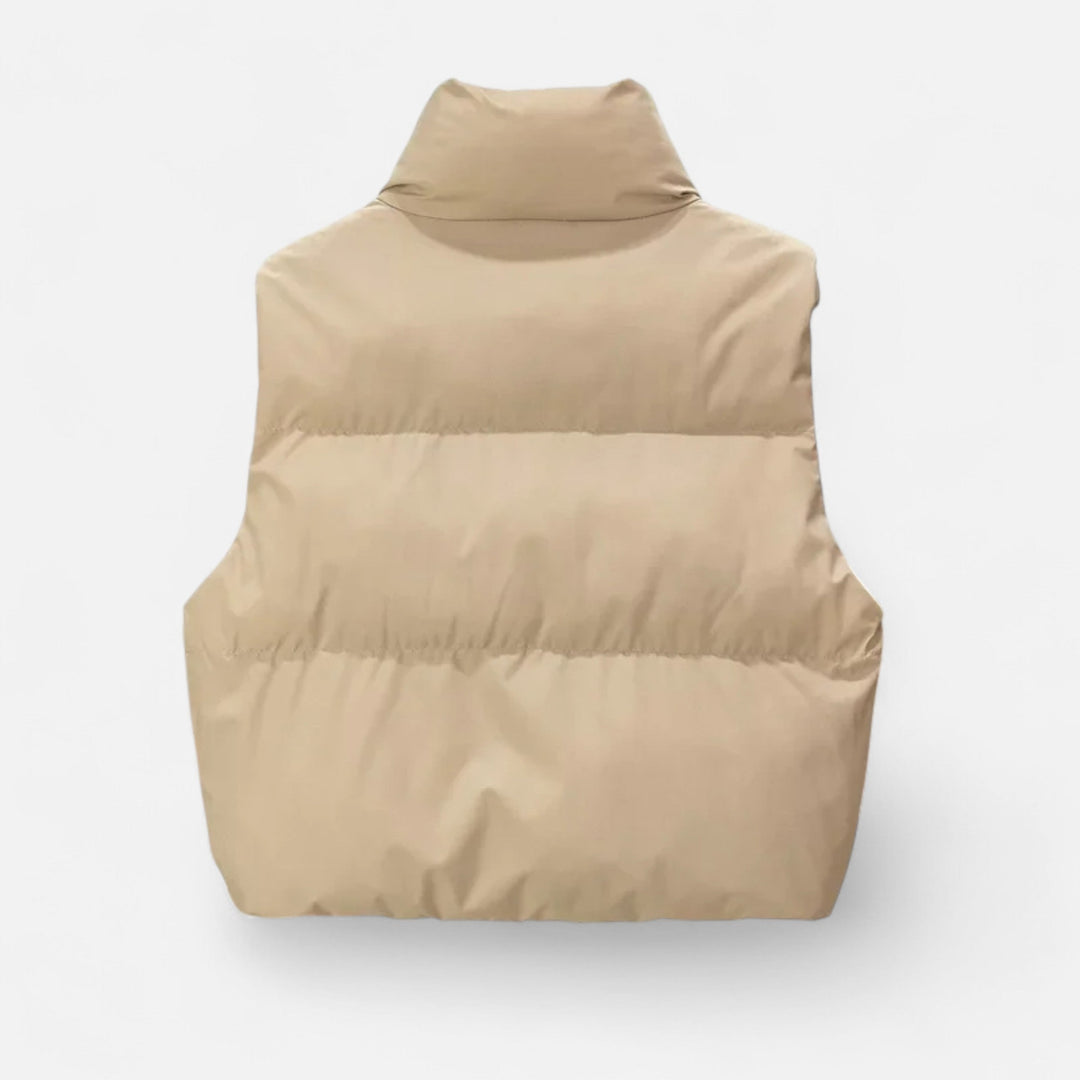 Charles Maison | Women’s Elegant High-Waist Winter Vest