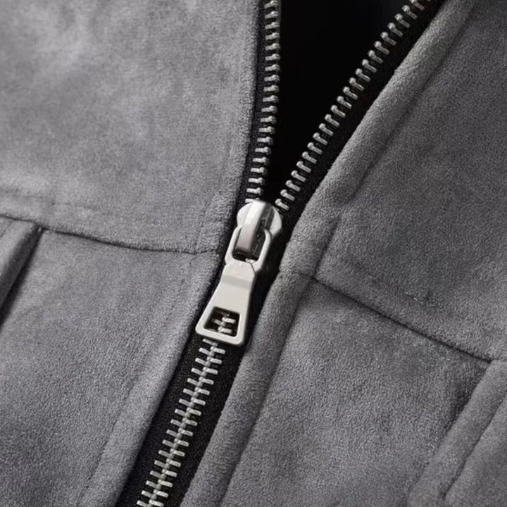 Charles Maison | Men’s Loose-Fit Suede Jacket