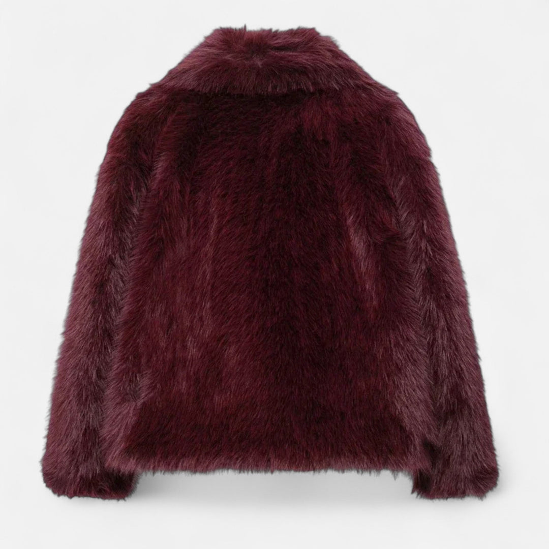 Charles Maison | Women’s Plush Faux Fur Winter Coat