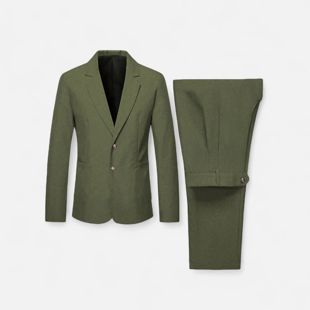 Charles Maison | Men’s Single-Breasted Blazer & Trousers in Twill Heritage