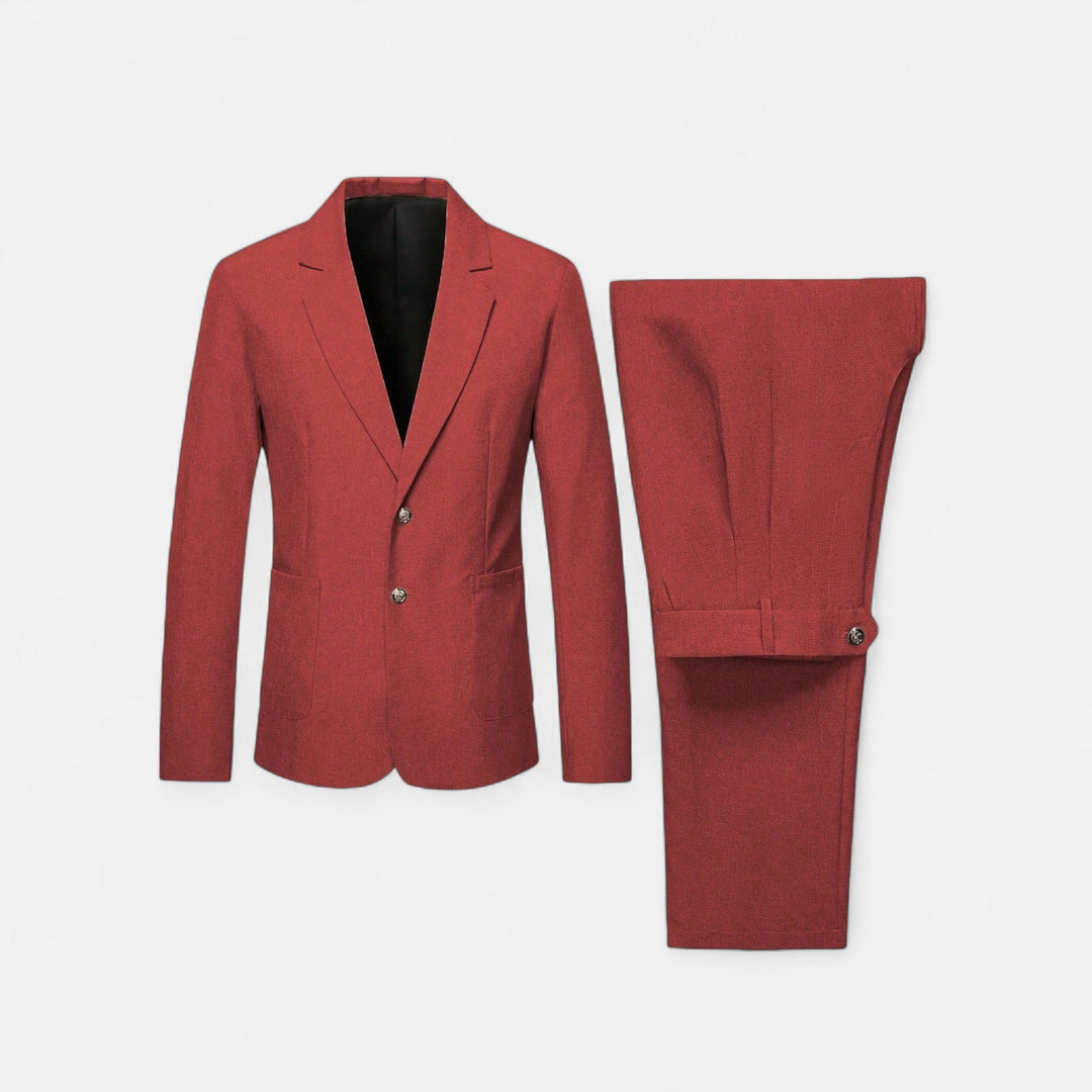 Charles Maison | Men’s Single-Breasted Blazer & Trousers in Twill Heritage