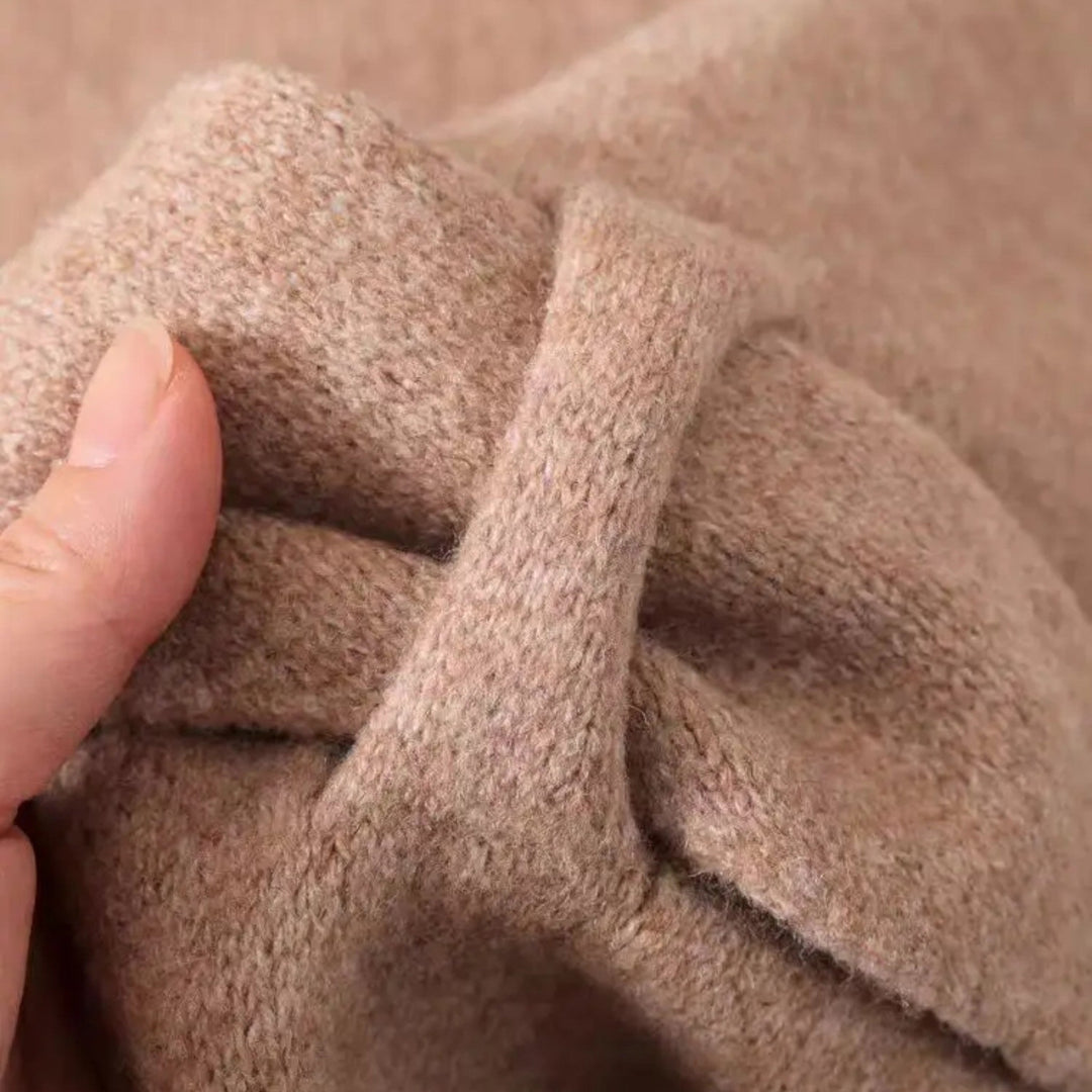 Charles Maison | Women’s Oversized Wool-Blend Triangle Shawl Scarf
