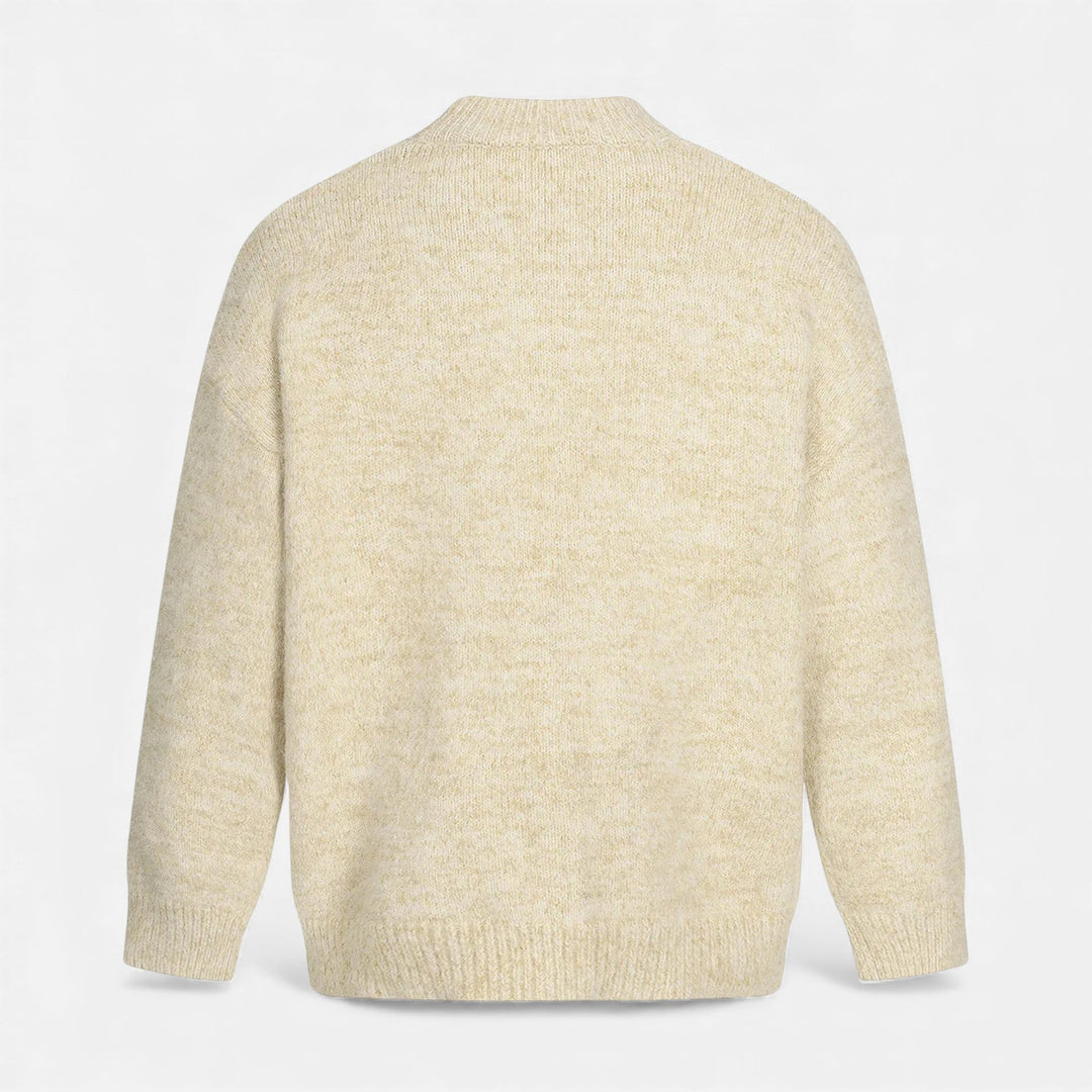 Charles Maison | Men’s Wool-Effect Crew Neck Sweater