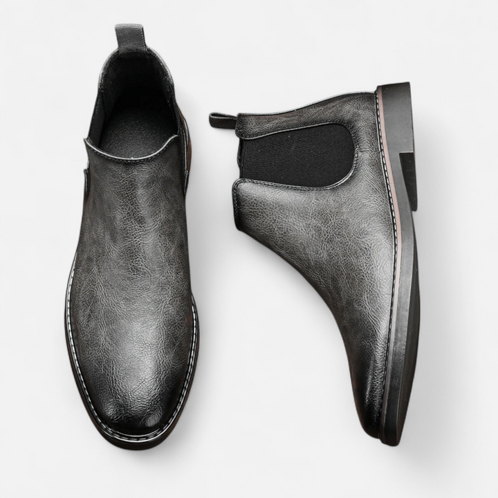 Men’s Retro Leather Chelsea Boots