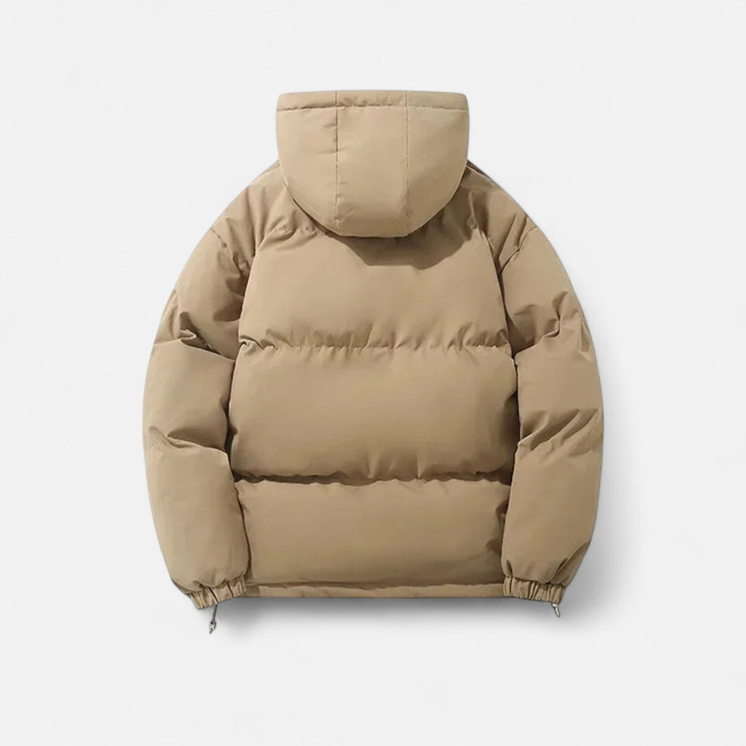 Charles Maison | Unisex Hooded Cotton Puffer Jacket