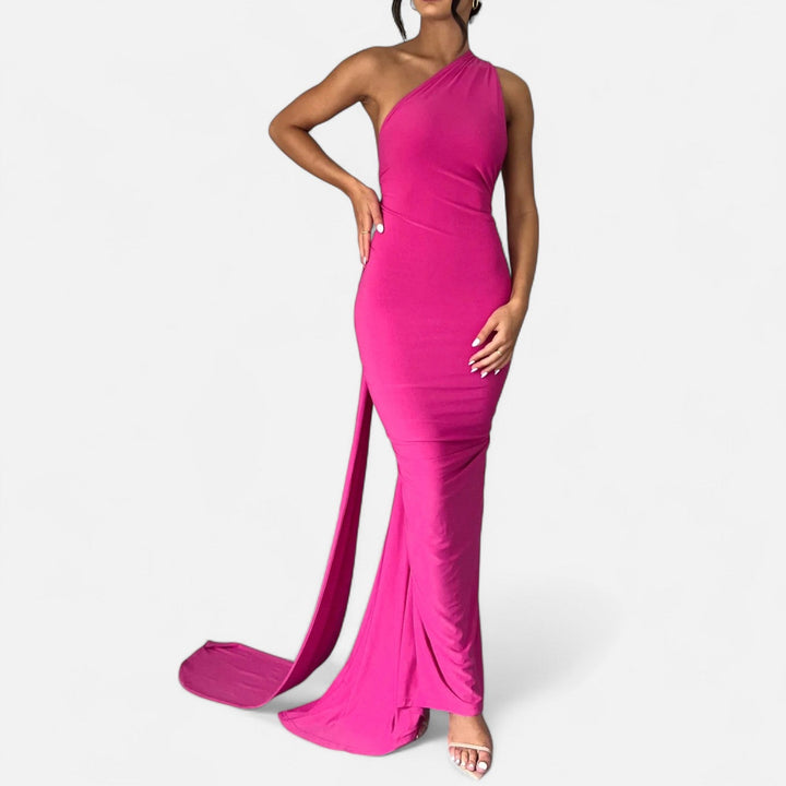 Charles Maison | Women’s Backless Scarf-Tie Evening Dress